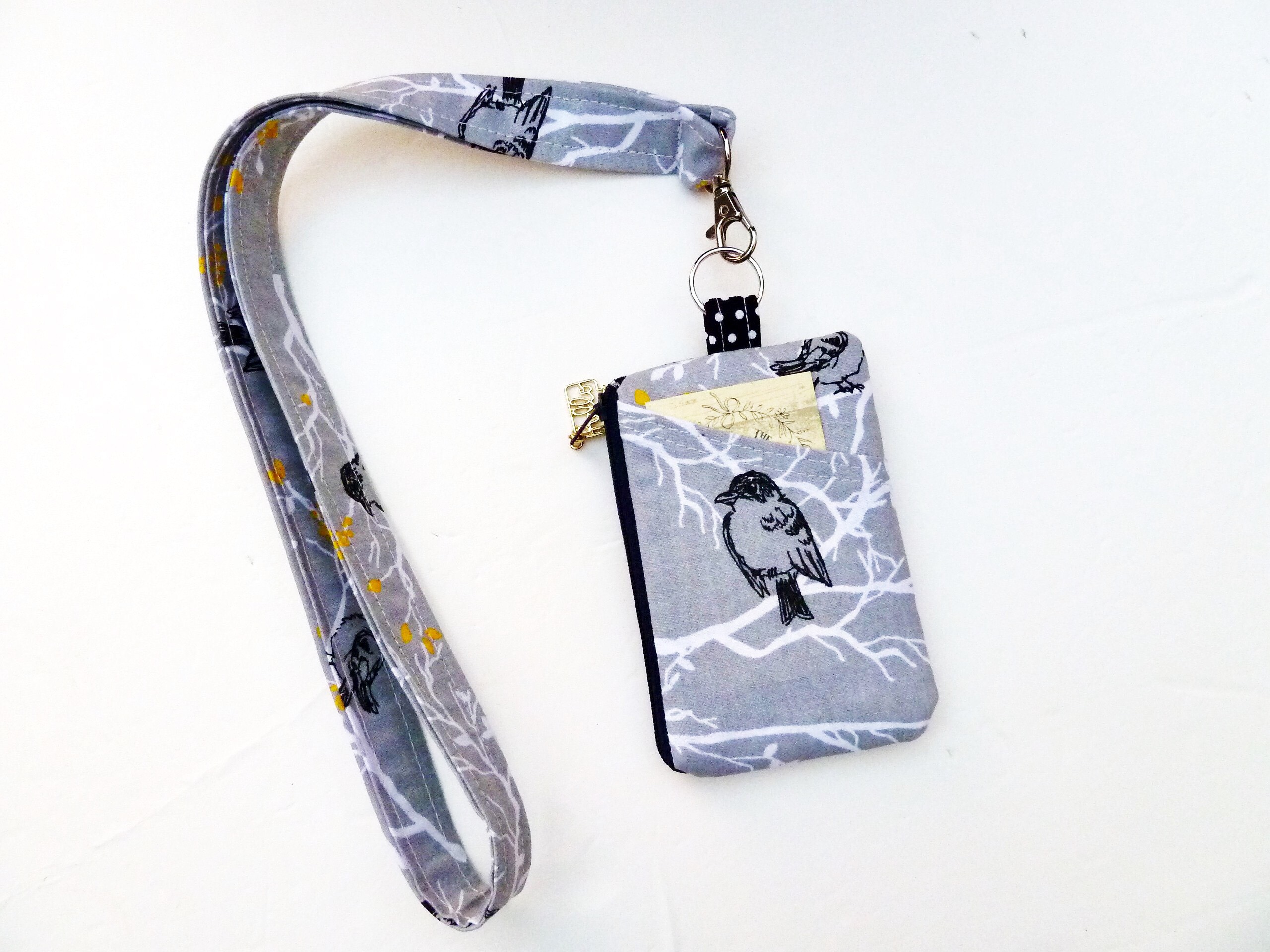 Zipper Wallet Lanyard Badge Holder For Assemblies Or Traveling Removable Lanyard – I Shop JW