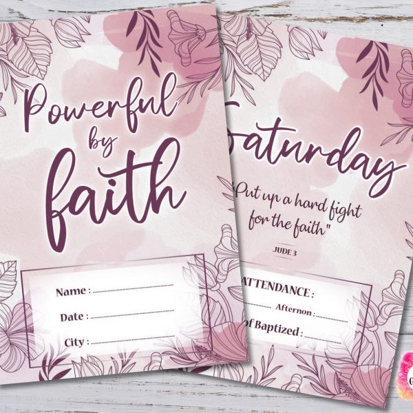 LiliGalerie-Convention Notebook 2021-powerful by faith