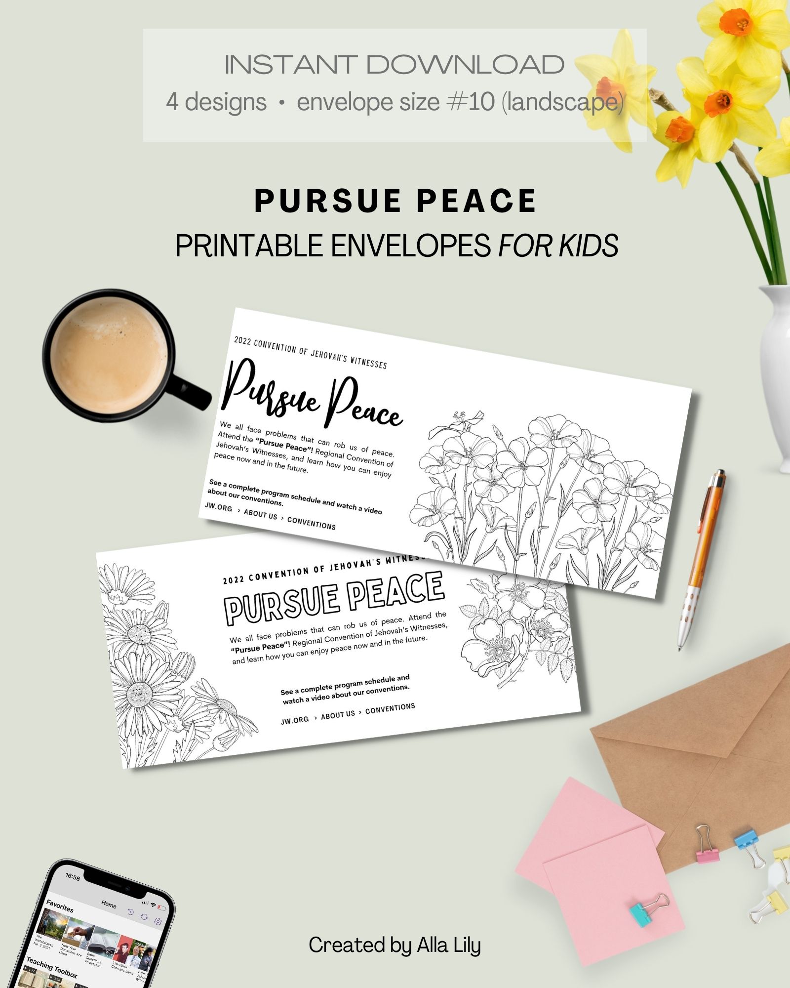 jw printables for kid convention 2022