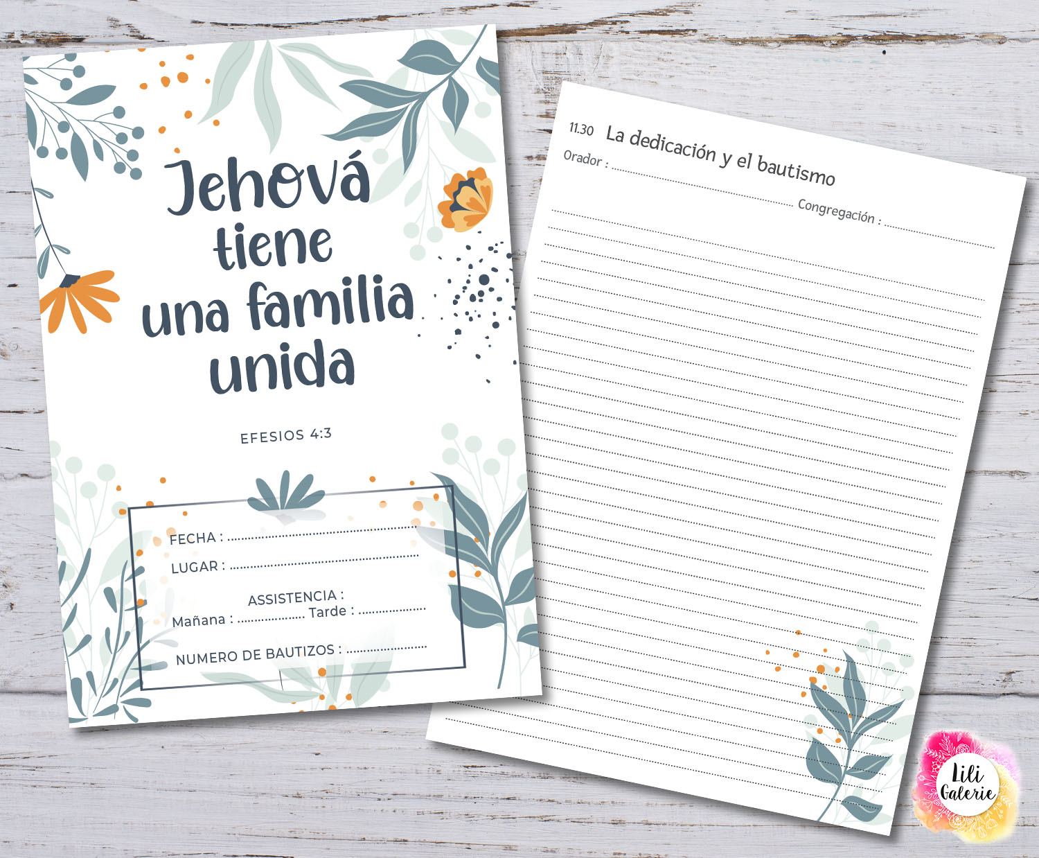 LiliGalerie-Asamblea Cuaderno 2022-2023-Jehova tiene una familia unida
