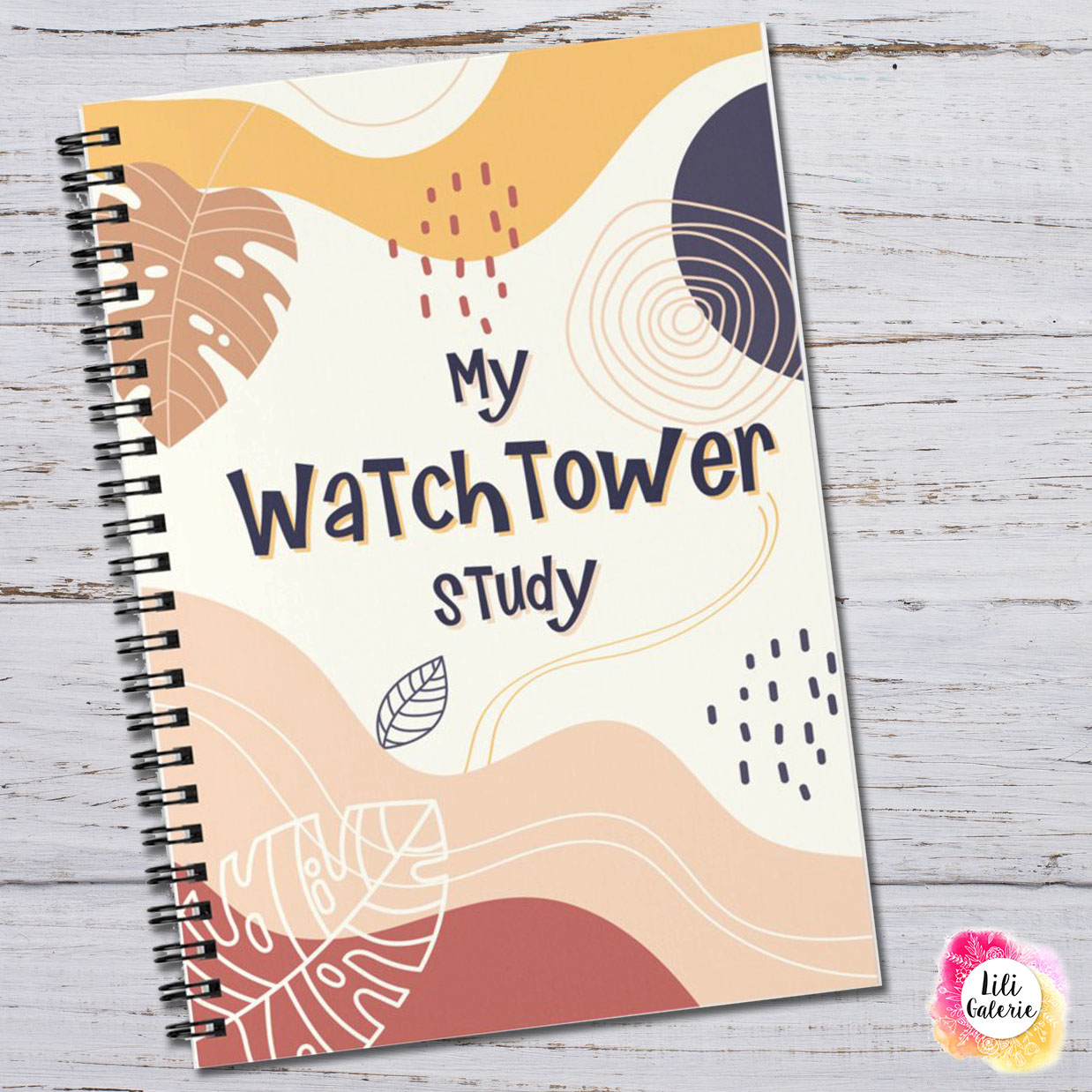 Watchtower Study Notebook - Lili Galerie