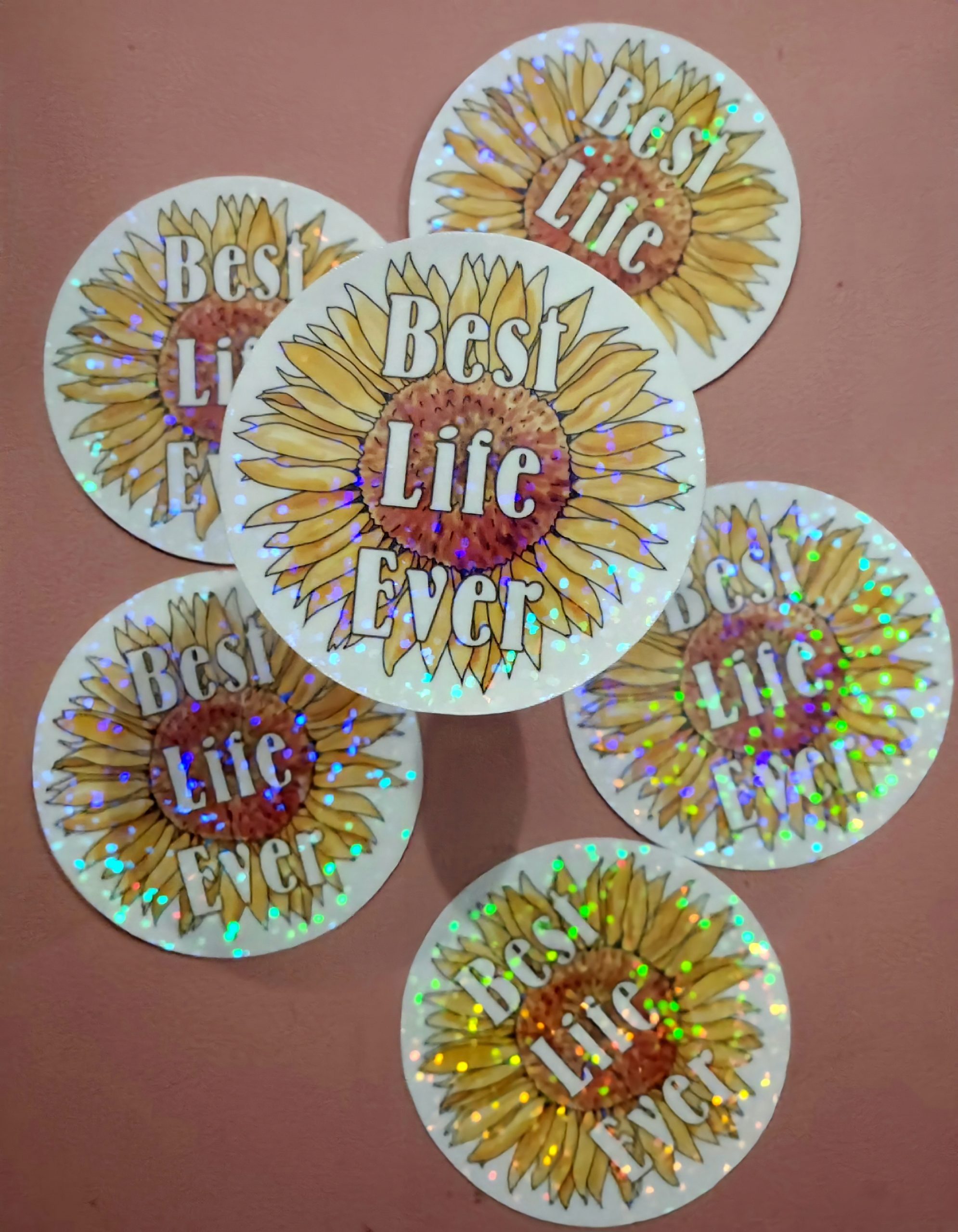 VINYL STICKER Study Girl Curly Girl Puff - The Best Life Ever Shop