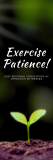 Exercise Patience Convention Bookmark