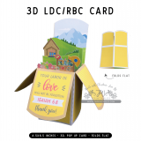 LDC/RBC | 3D Popup Cards