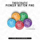 Ask Me – Pioneer Button Pin Set