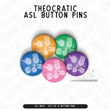 JW ASL ORG – ASL Button Pin Set