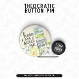 Here I Am Send Me – JUMBO Button Pin
