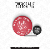 Pioneering Invite – JUMBO Button Pin