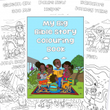 My Big Bible Story Coloring Book – Instant PDF Download