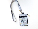 Zipper Wallet Lanyard Badge Holder For Assemblies Or Traveling Removable Lanyard