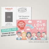 Love Never Fails International Convention Postcards • Personalized